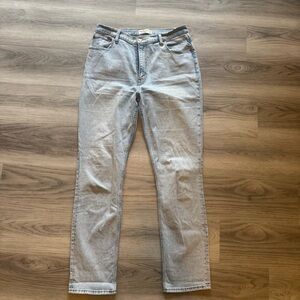 Abercrombie & Fitch 90s Slim Straight Ultra High Rise Womens Size 31/12R